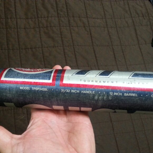 VTG Louisville Slugger TPS Softball Bat 28 0z32/32 12inch Barrel Adult TPSP3428L - Picture 11 of 15